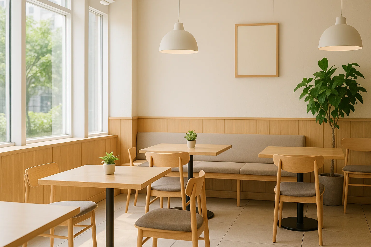 カフェ・ド・クリエ 多摩動物公園駅前店カフェ