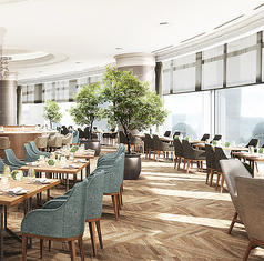 The Lobby Cafe ロビーカフェ グランドニッコー東京 台場 お台場海浜公園駅 カフェ