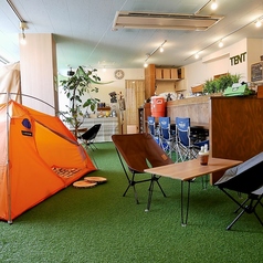 Outdoor Cafe テント 木場駅カフェ