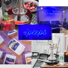 錦糸町カフェ&シーシャバー 4peeps フォーピープス 錦糸町駅 カフェ